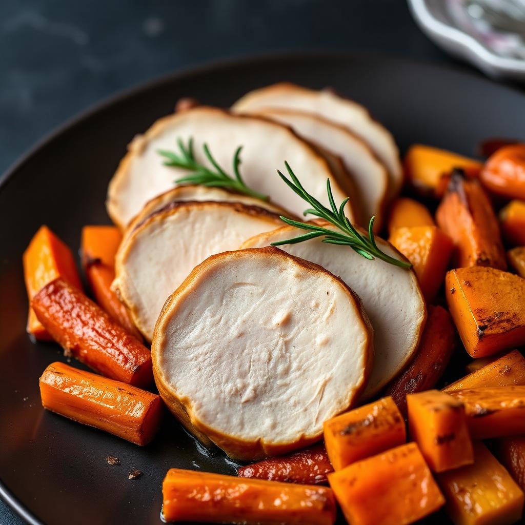 Baked Turkey with Vegetables