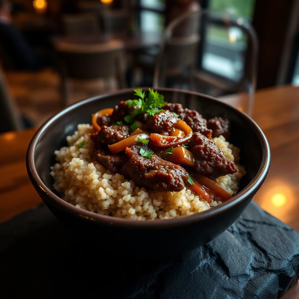 Buckwheat with Lean Beef