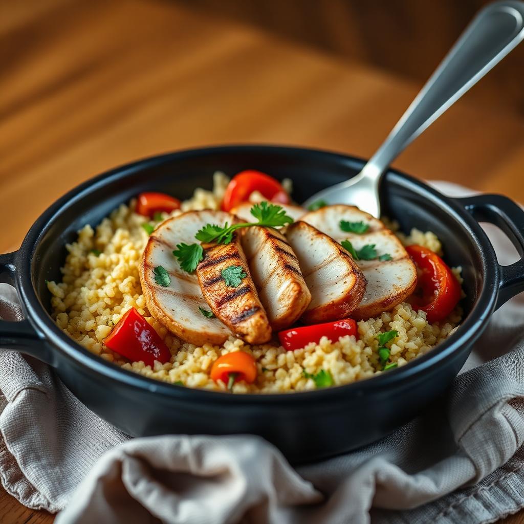 Bulgur with Chicken