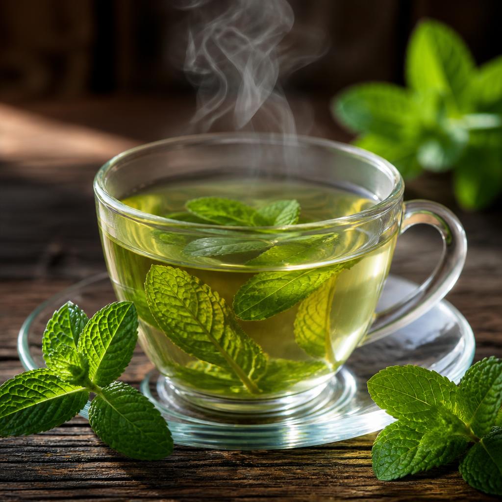 Fresh Mint Tea