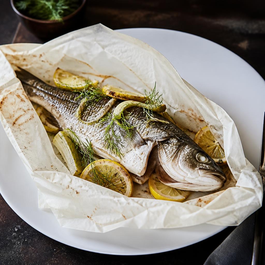 Sea Bass en Papillote