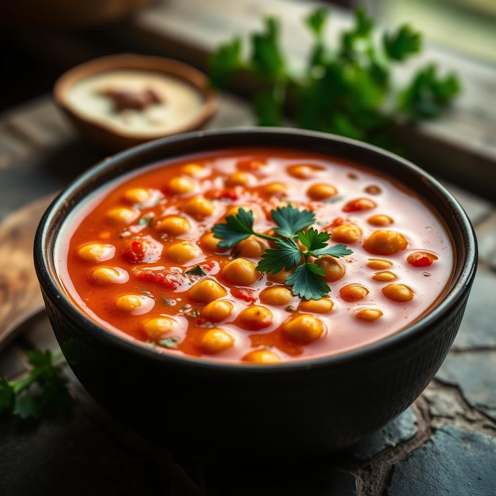 Chickpea & Tomato Soup
