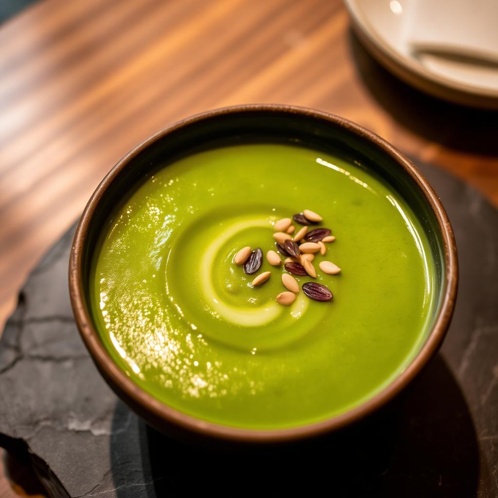 Bright Spinach Soup